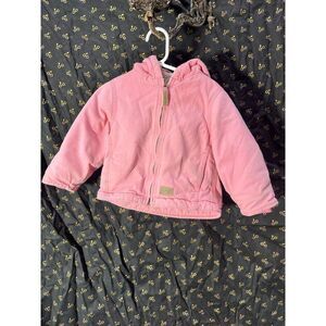 Girls Schmidt size 2t light pink work barn winter jacket coat